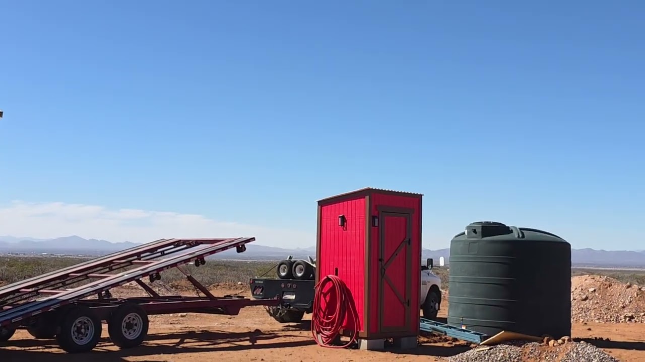 OFF GRID Conversion  Home is being delivered .
