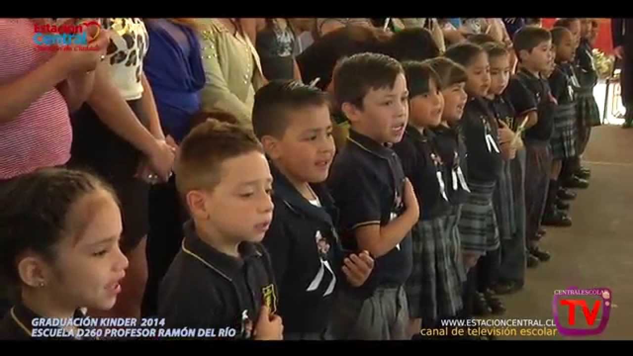 GRADUACION KINDER ESCUELA PROFESOR RAMÓN DEL RÍO 2014  PRIMERA PARTE