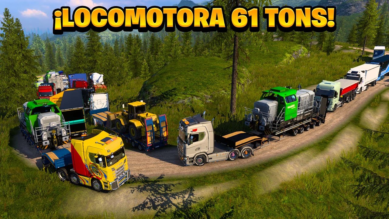 ¡ENTRAMOS A LA RUTA OFF ROAD PROMODS CON 61 TONELADAS! | Euro Truck Simulator 2