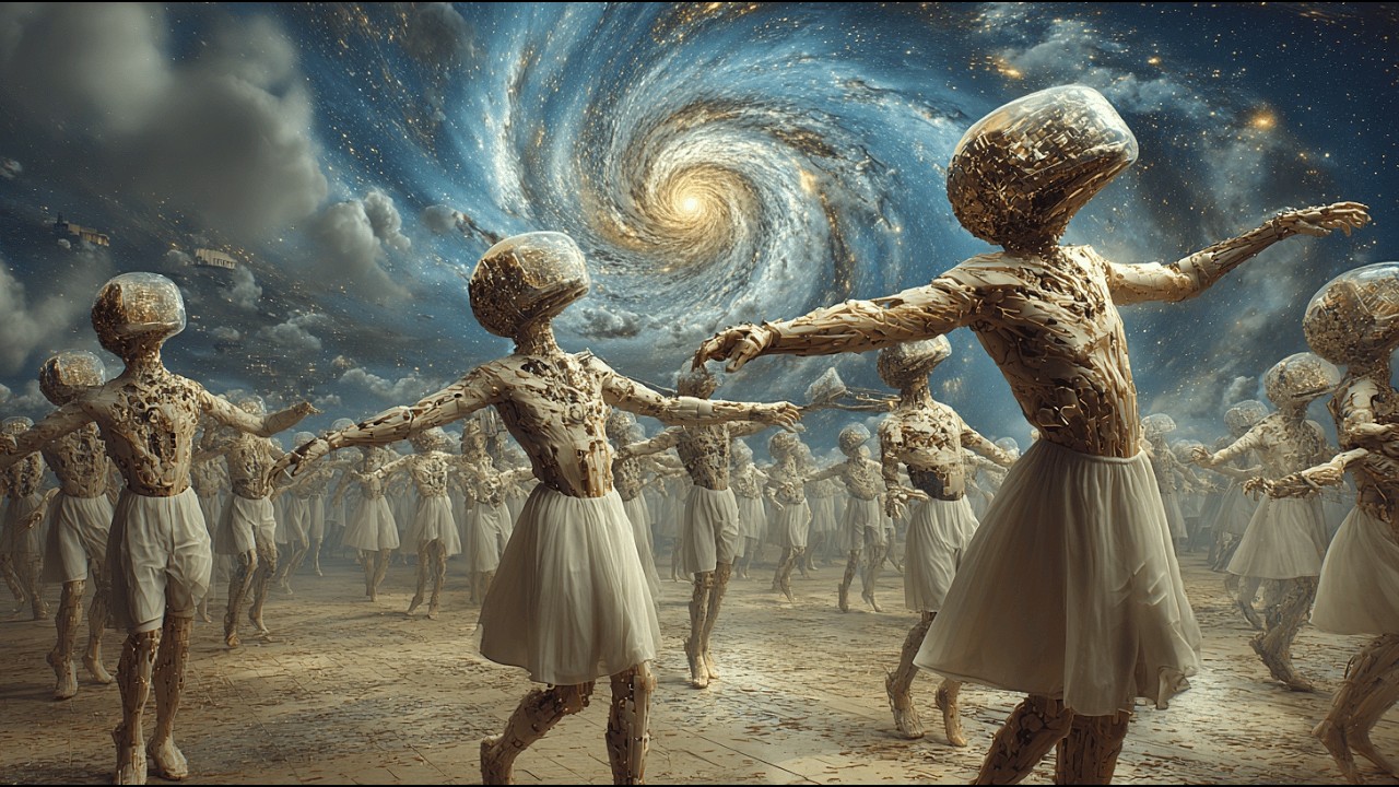 Cosmic Joy : The Infinite Playgrounds | AI Art Surrealism