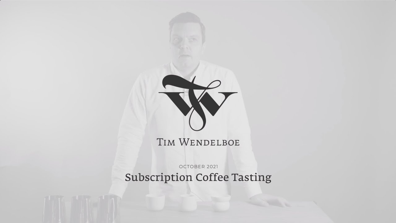 Subscription Coffee Tasting - October 2021