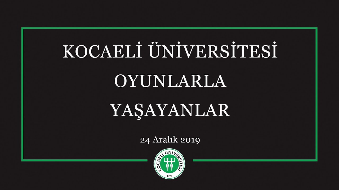 Oyunlarla Yaşayanlar Tiyatro Oyunu