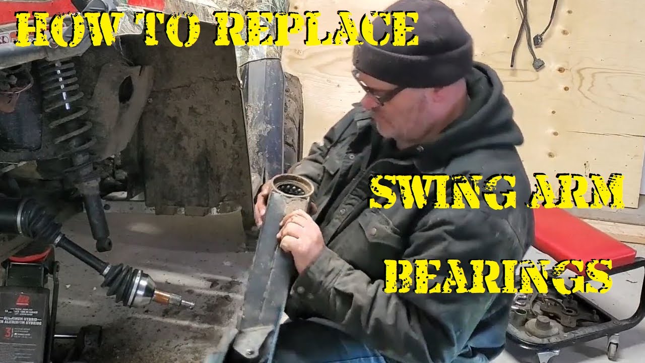 How to Replace Swing Arm Bearings 2008 Can-Am Outlander
