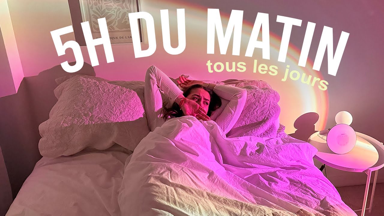 JE ME LÈVE À 5H30 PENDANT UNE SEMAINE! (est-ce que ça vaut le coup?)