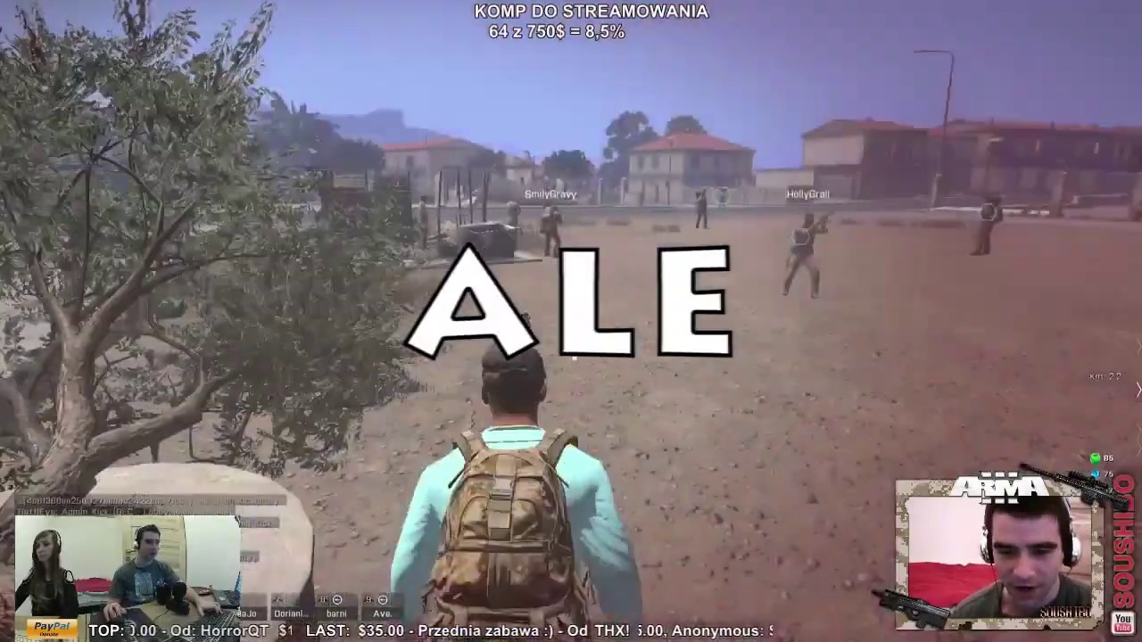 Funny Moments #1 - Altis Life Polska