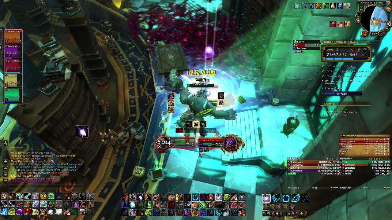 Return to Karazhan Upper M+ Tips and Tricks