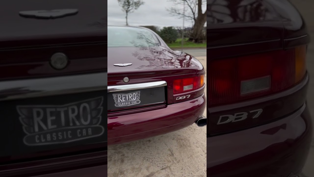 Aston Martin DB7 i6 Supercharged Sound - New Arrival | 1 of Only 529 Manual i6's