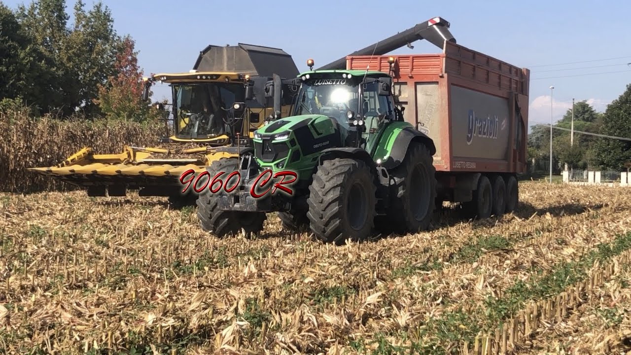 TREBBIATURA MAIS 2023 CON NEW HOLLAND CR 7.90