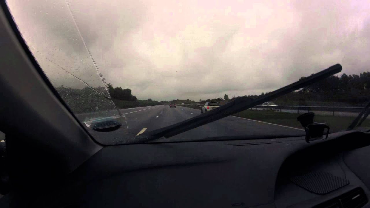 Driving from Chineham to Staines UK - Time lapse GOPRO HD HERO 2 (M3 - M25)