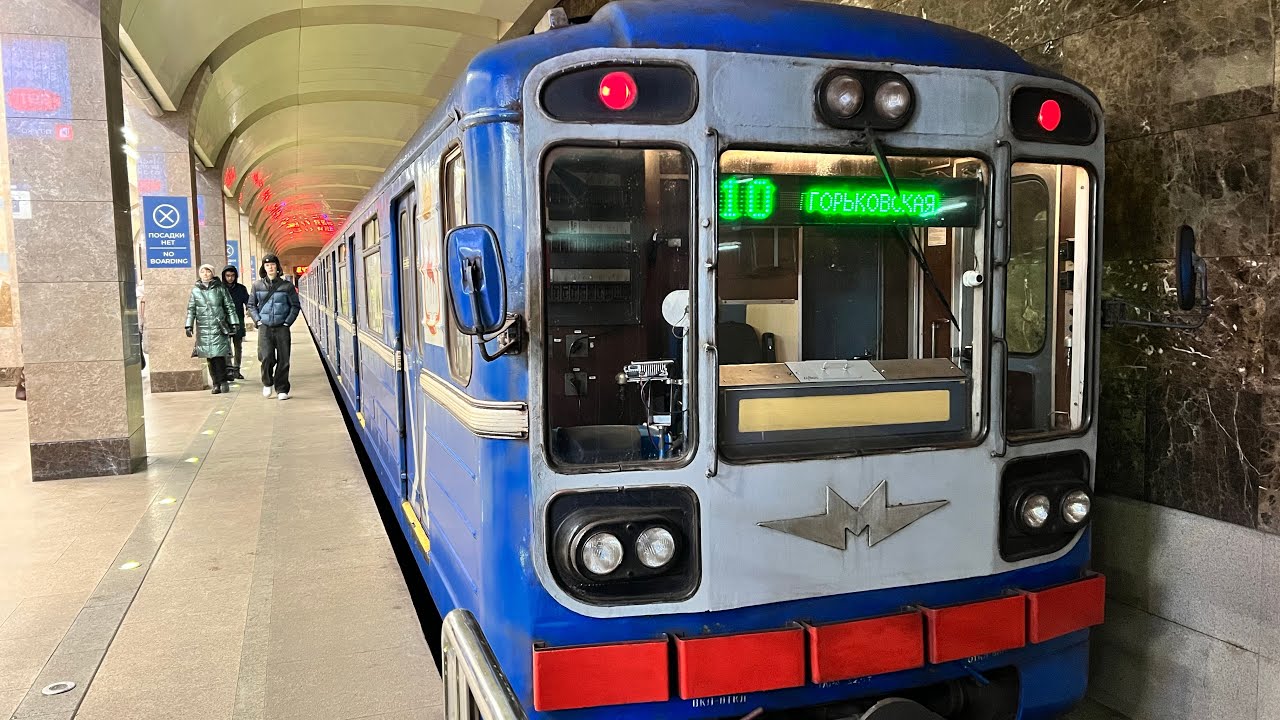 Нижегородский Метрополитен: Поездка по Автозаводской линии от Горьковская до Парк культуры
