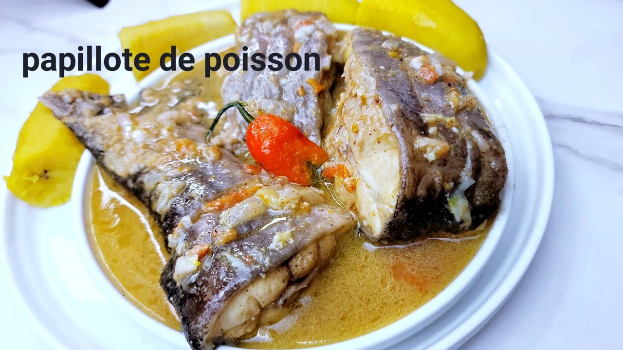 Ndomba poisson chat (marmite) à la pierre || pepper soup|| Papillote de poisson || #cuisine
