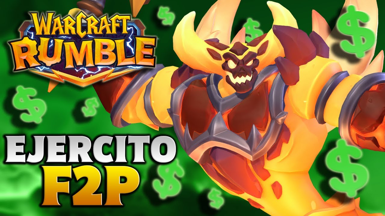EJERCITOS F2P PARA COMPLETAR LA RAID - GARR, GOLEMAGG Y RAGNAROS - WARCRAFT RUMBLE