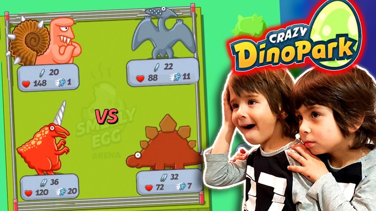 MAS DINOSAURIOS, COMBATES, Y DANI encuentra UN HUEVO EPICO!! CRAZY DINOPARK