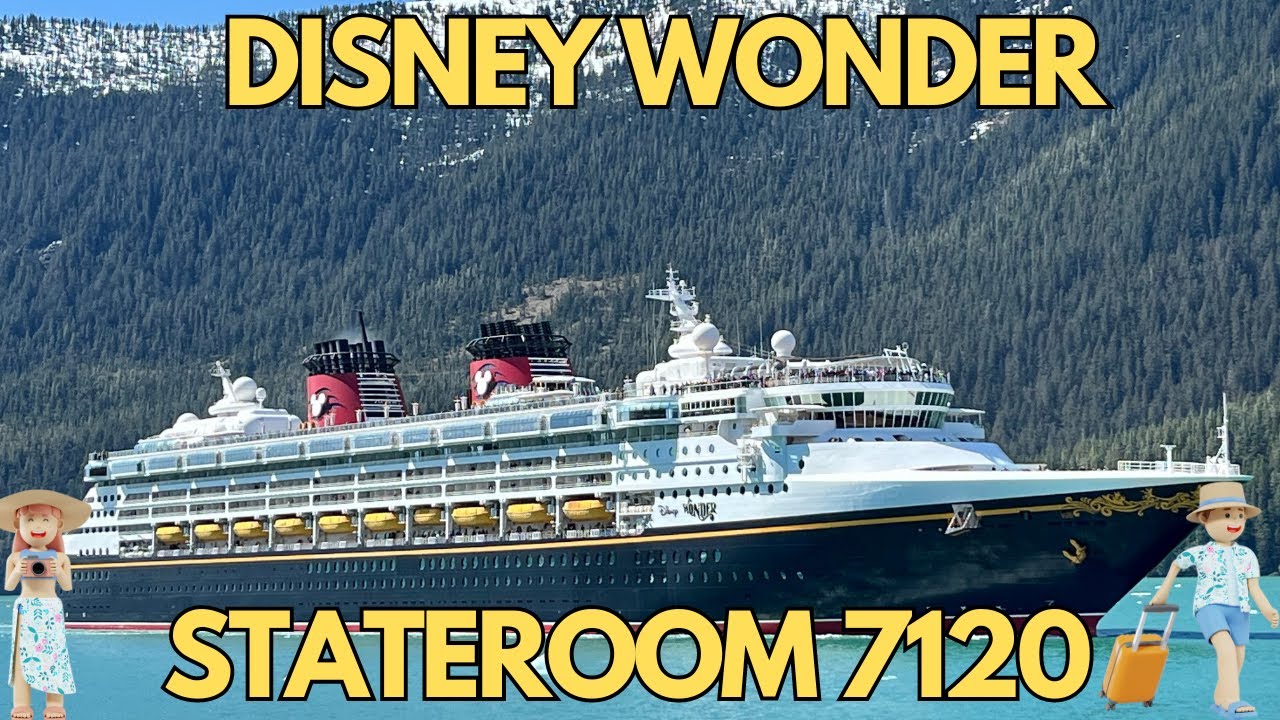 Disney Wonder 7120 Room Tour & Alaska Cruise May 2023