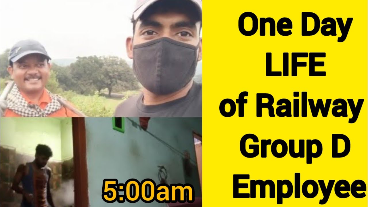 One Day LIFE of Railway Group D Employee | Trackmaintainer | #reupload #railwayorsonu #groupd