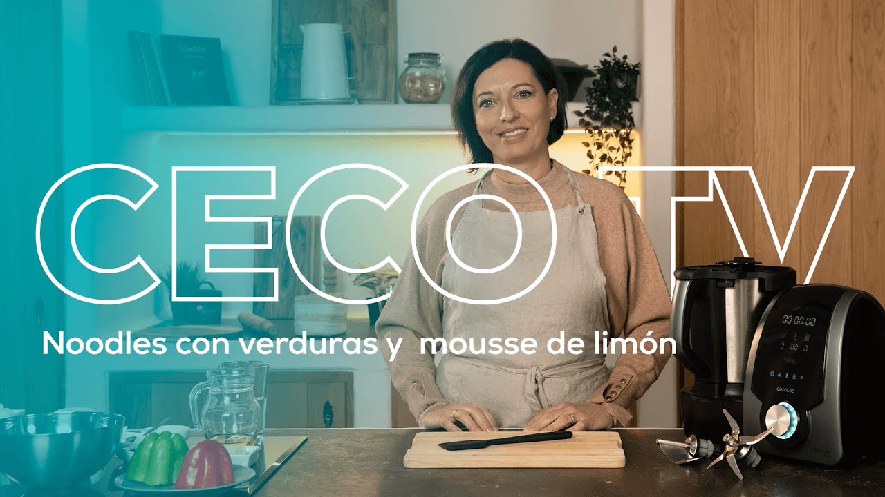 Ceco TV - Noodles con verduras y mousse de limón en el robot de cocina Mambo