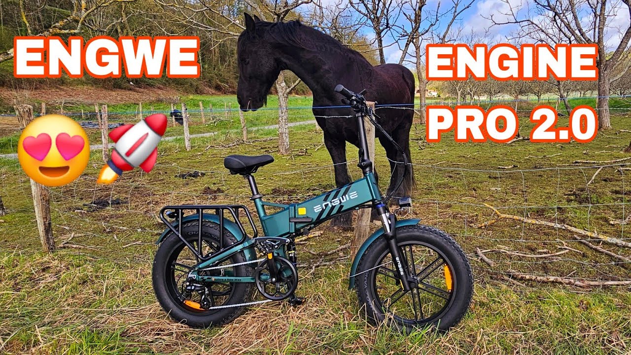 ENGWE ENGINE PRO 2.0 😍 Bicicleta El&eacute;ctrica Plegable 🚀 52V 750W 16Ah 110 km💪🏻 Como una Moto!!!!