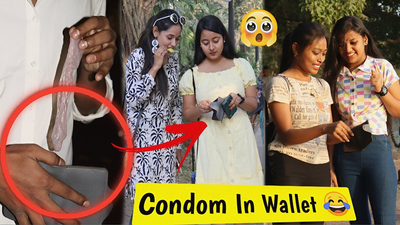 Condom In Wallet Prank 😂On HOT Girls With A Twist |लड़की को Condo* दिया फिर जो हुआ देखे