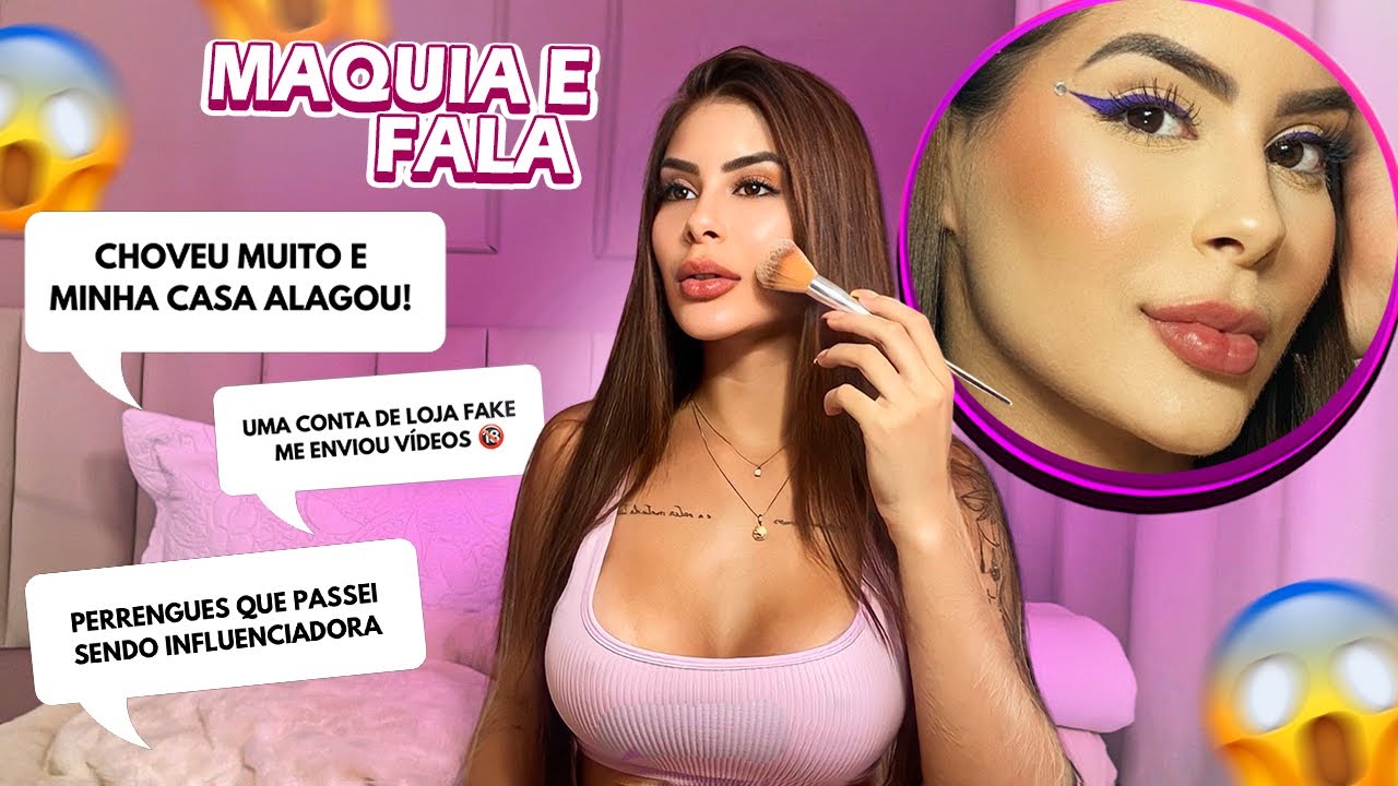 maquia e fala com MUITA FOFOCA! *contando tudo e mais um pouco*