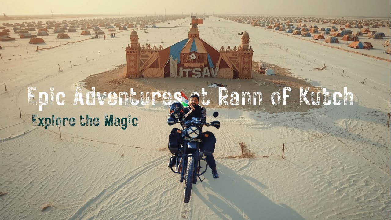 India’s Most Beautiful Road You’ve Never Seen | White Rann, Culture & Silence | Solo Ride in Kutch