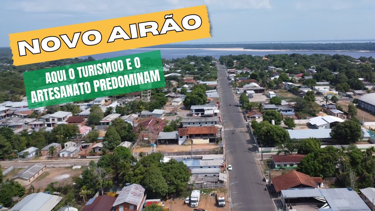 🤩 Conheça NOVO AIRÃO, aconchegante Cidade do ARTESANATO.