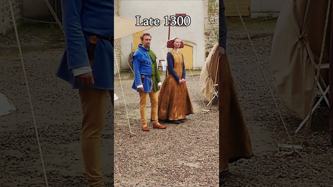 Medieval Fashion Show #history #medieval #fashion