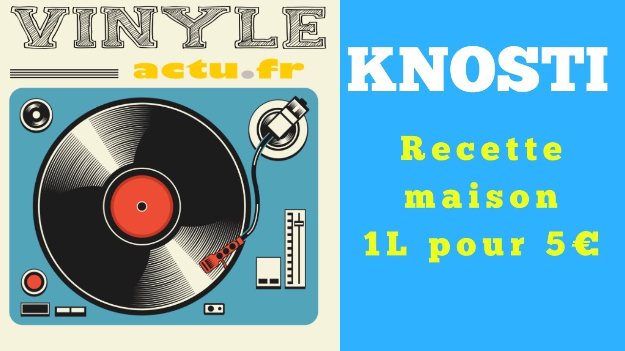 Fabriquer 1 litre de liquide de nettoyage vinyle pour 5€ (pour Knosti, Spin Clean etc)