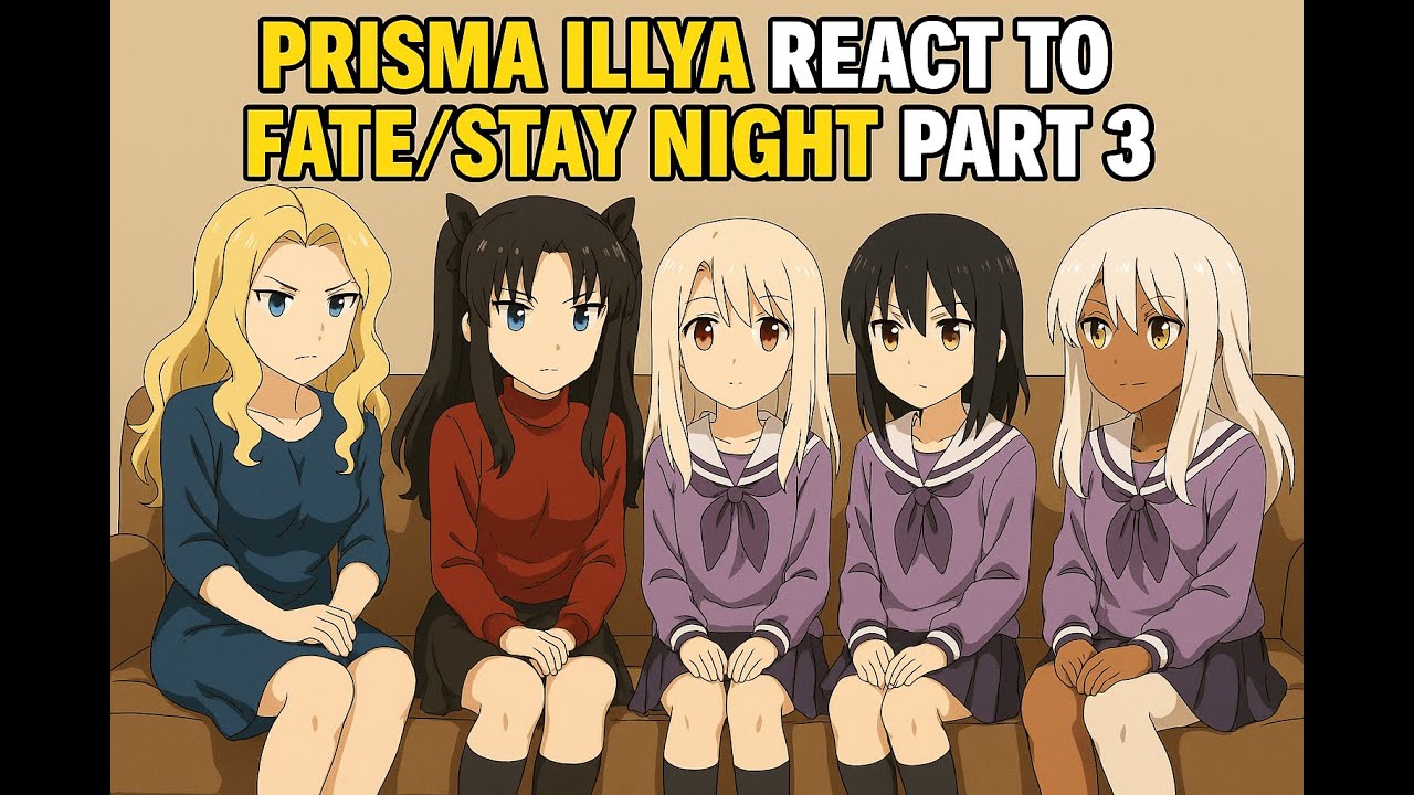 Prisma Illya cast react to the Fate stay night timeline part 3