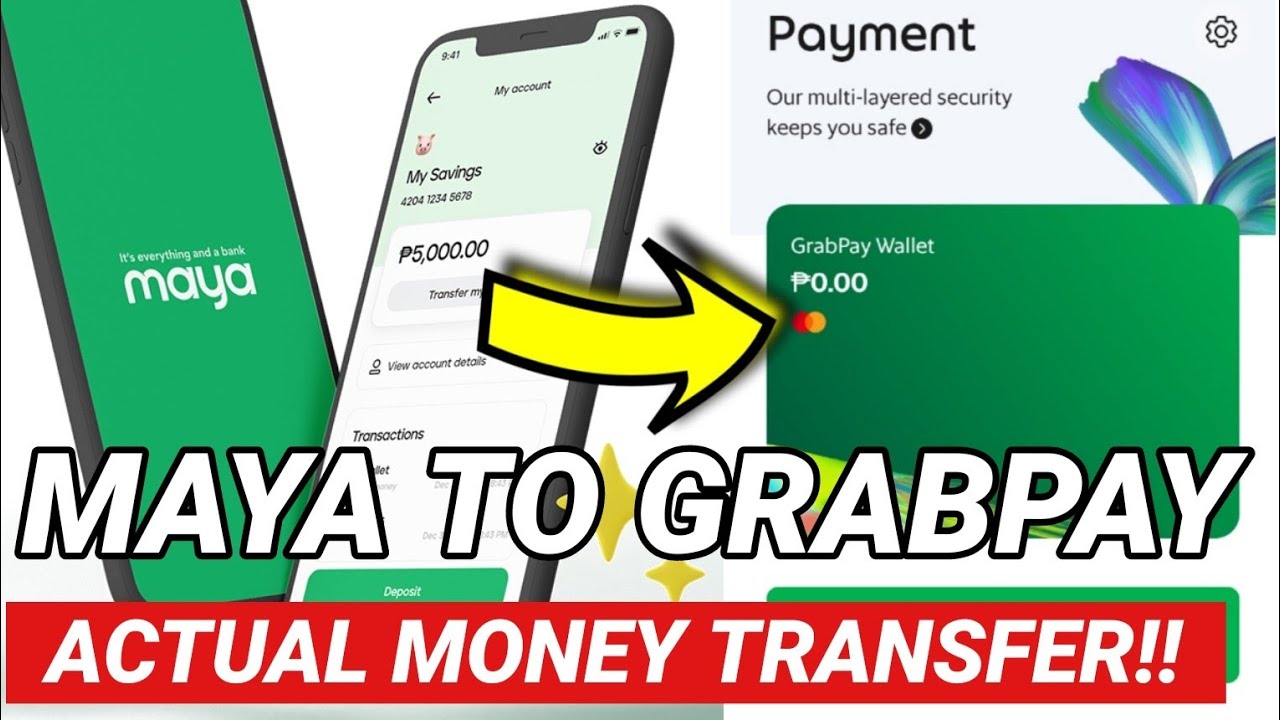 Maya Wallet To Grabpay Wallet(Actual Transfer)