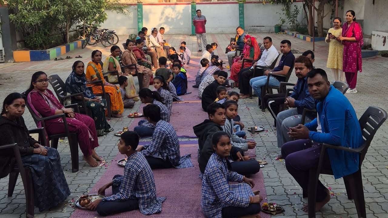 માતૃપિતૃ પૂજન દિવસ ઉજવણી 