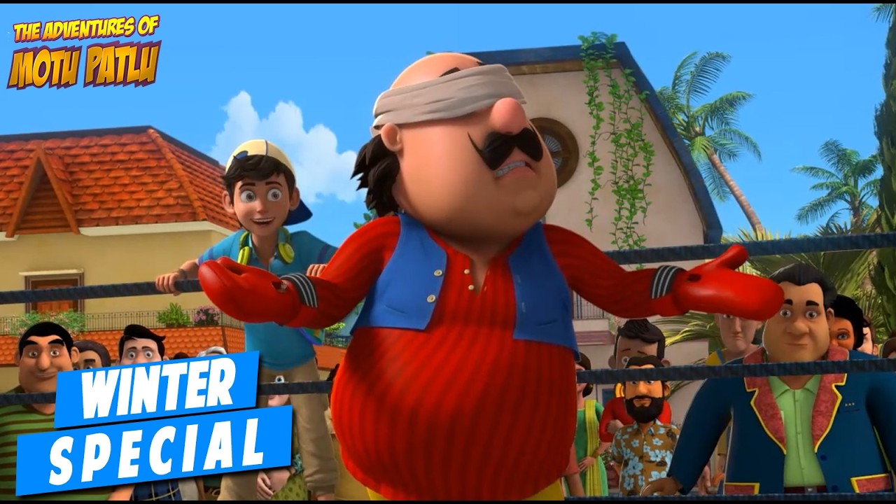 Motu Patlu : Motu Ke Eyes Kyu Bande Hai | Winter Special | Hindi Cartoon Motu Patlu