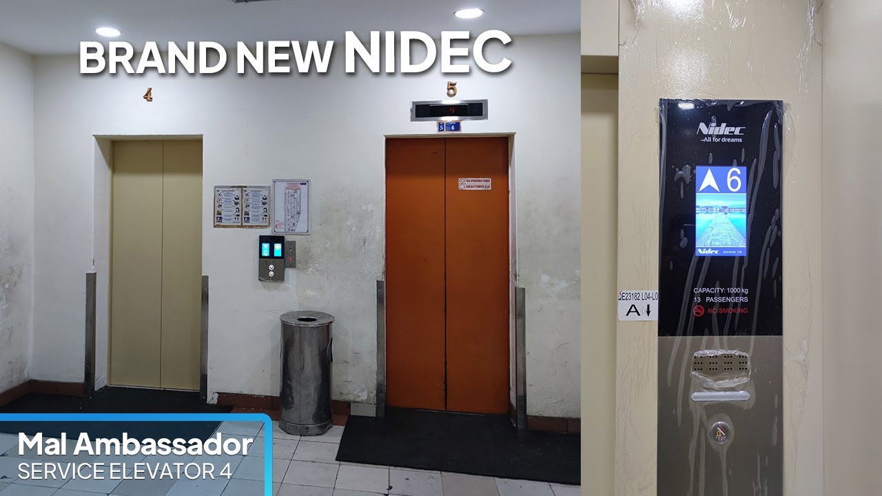Brand New Nidec Service Elevator - Mal Ambasador, Kuningan, Jakarta (Lift 4)