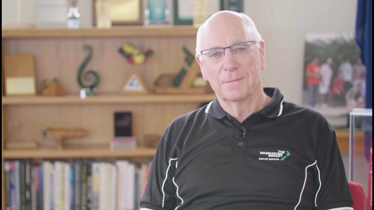 Sir Stephen Tindall - Founder - My Retail Career at The Warehouse Group