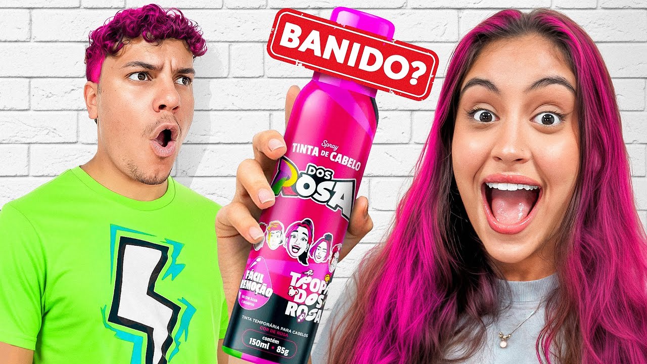 Comprei TODOS os PRODUTOS BANIDOS dos YOUTUBERS!