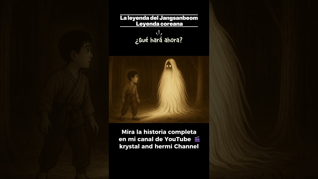 La leyenda del Jangsanbeom 👻 #Shorts #CuentosDeTerrorCoreanos #Coreano