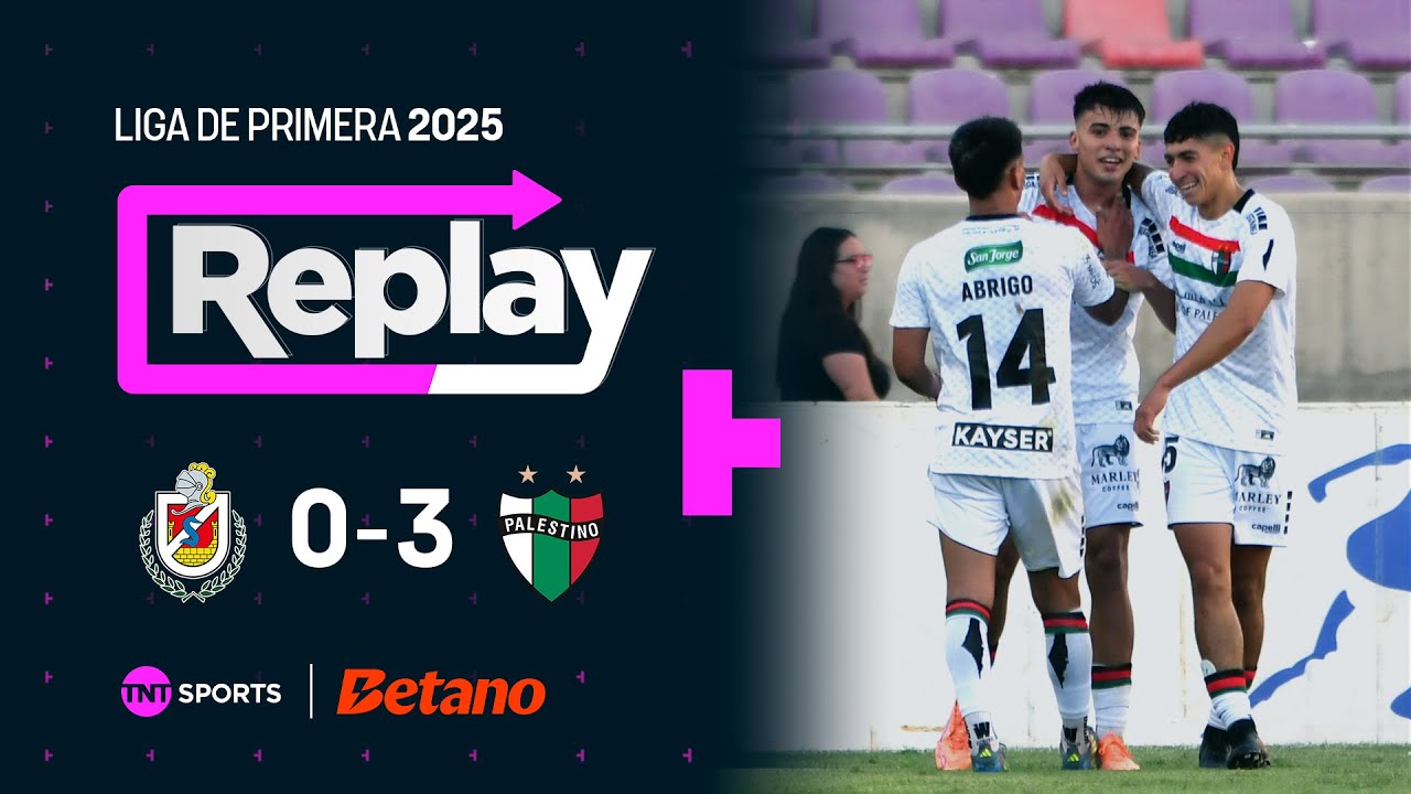TNT Sports Replay | Deportes La Serena 0-3 Palestino | Fecha 29
