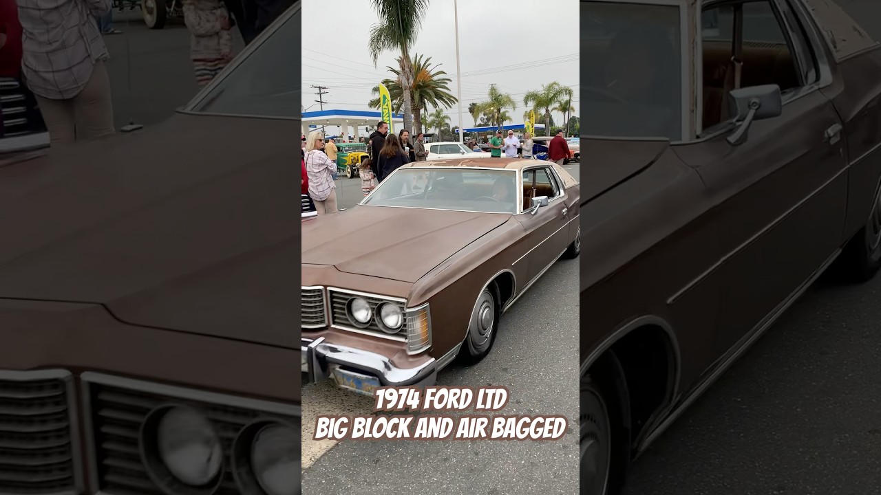 1974 Ford LTD with a big block 460 #loveoldcars #classiccars #classicfords #oldfords #rustbucket