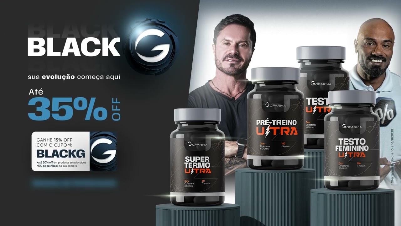 BLACK G: sua evolu&ccedil;&atilde;o come&ccedil;a aqui!