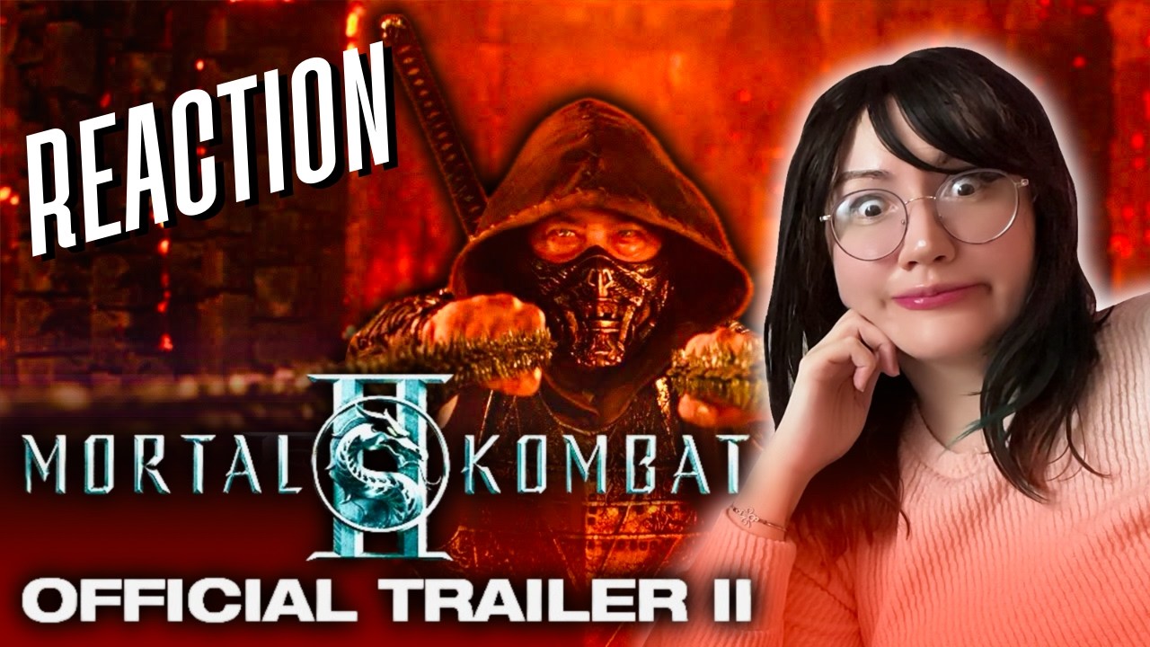 MORTAL KOMBAT II OFFICIAL TRAILER II * REACTION * | This looks FUN