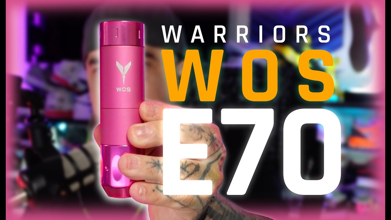 Rotativa Tattoo WOS E70 PLUS | Stroke Ajustable para cualquier Tatuaje 