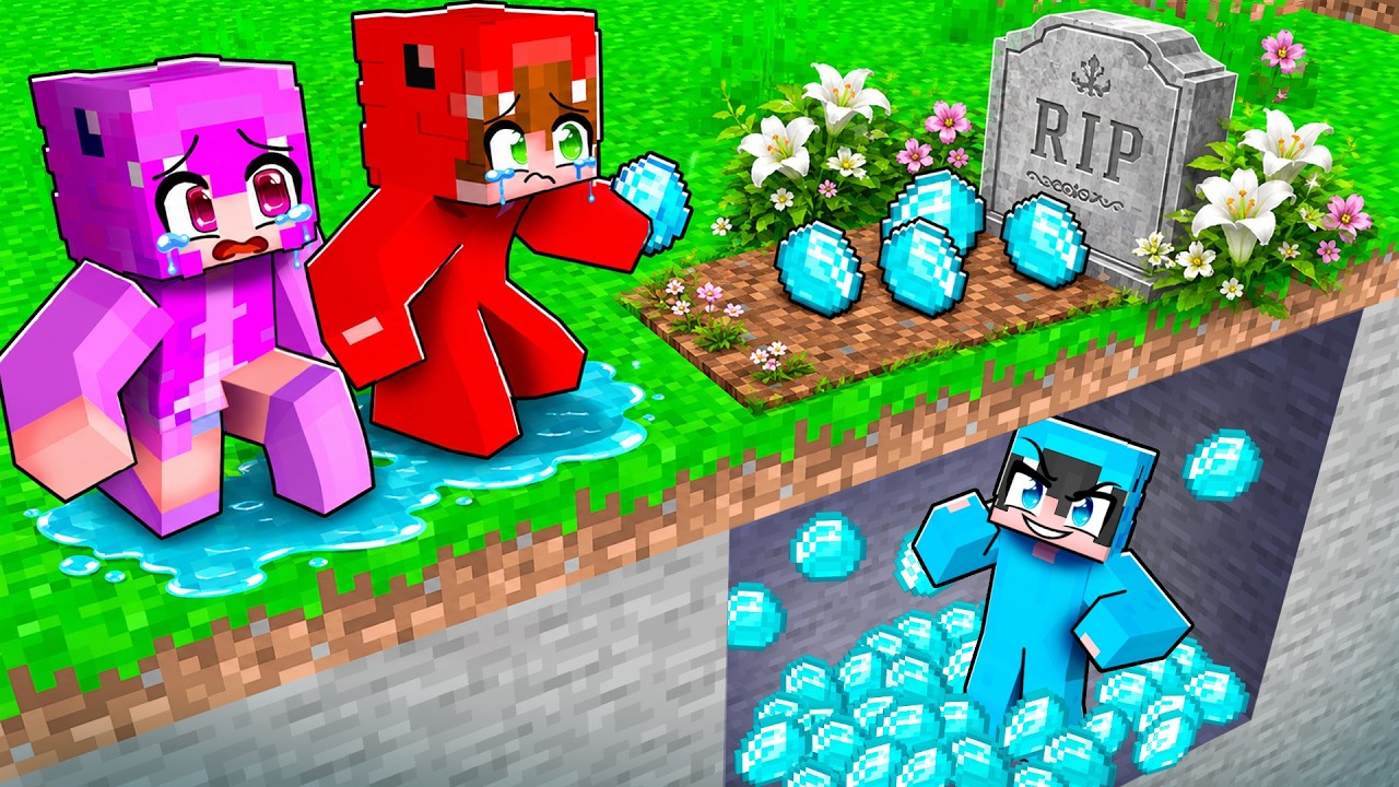 12 Ways to STEAL ORES from My MILLIONAIRE Friends in Minecraft...