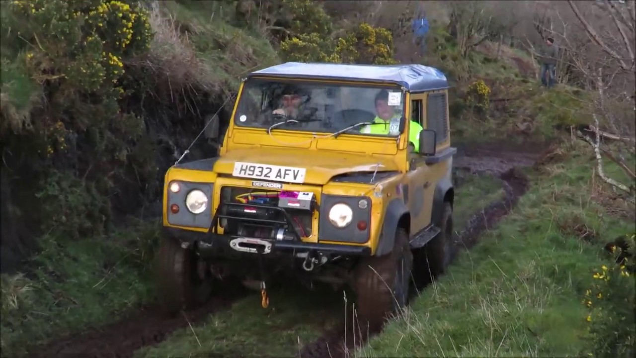 Glenarm Green Laning with the NI land Rover Club