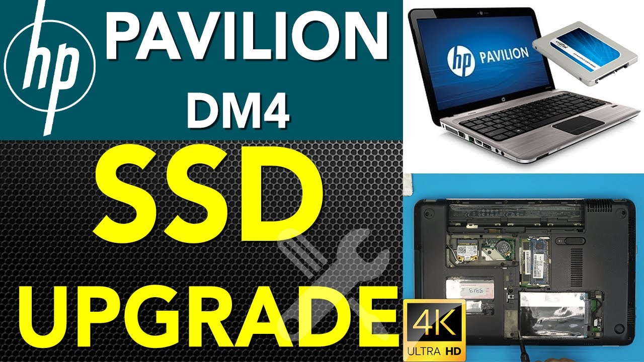 HP Pavilion DM4 1380 UPGRADE SSD | HDD