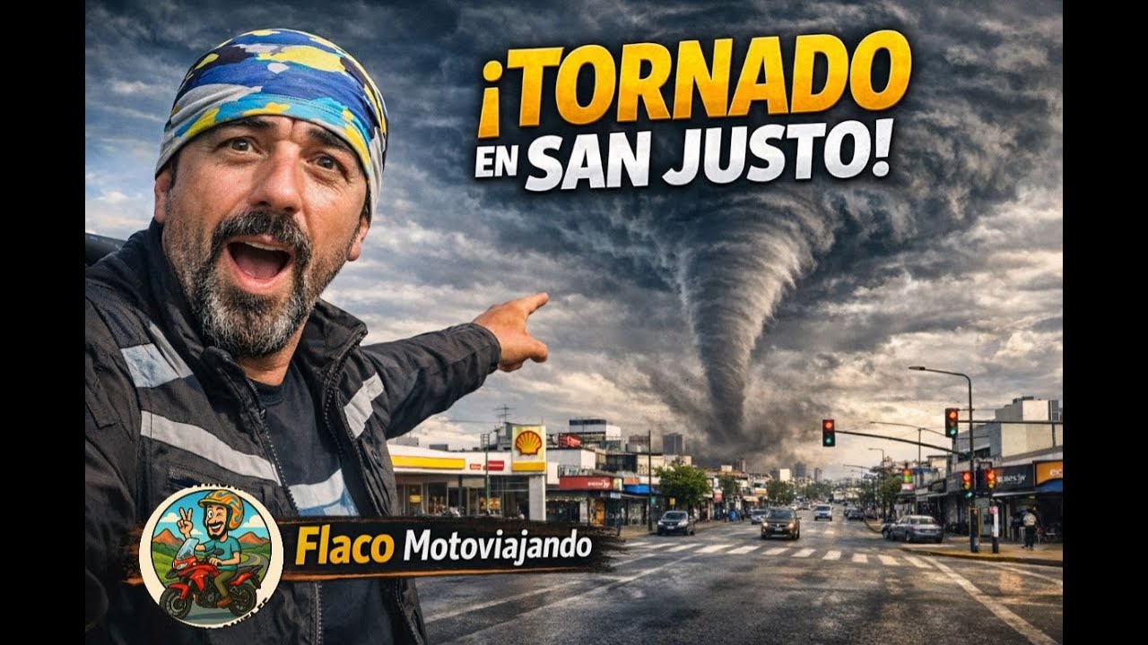 TORNADO DE SAN JUSTO || Flaco motoviajando