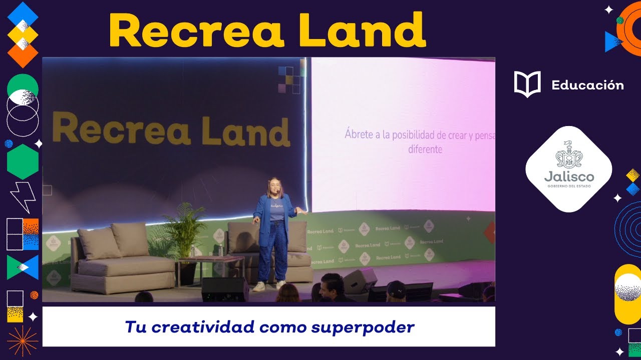 Recrea Land 2024 - Tu creatividad como superpoder - Liz Rangel de Craftingeek