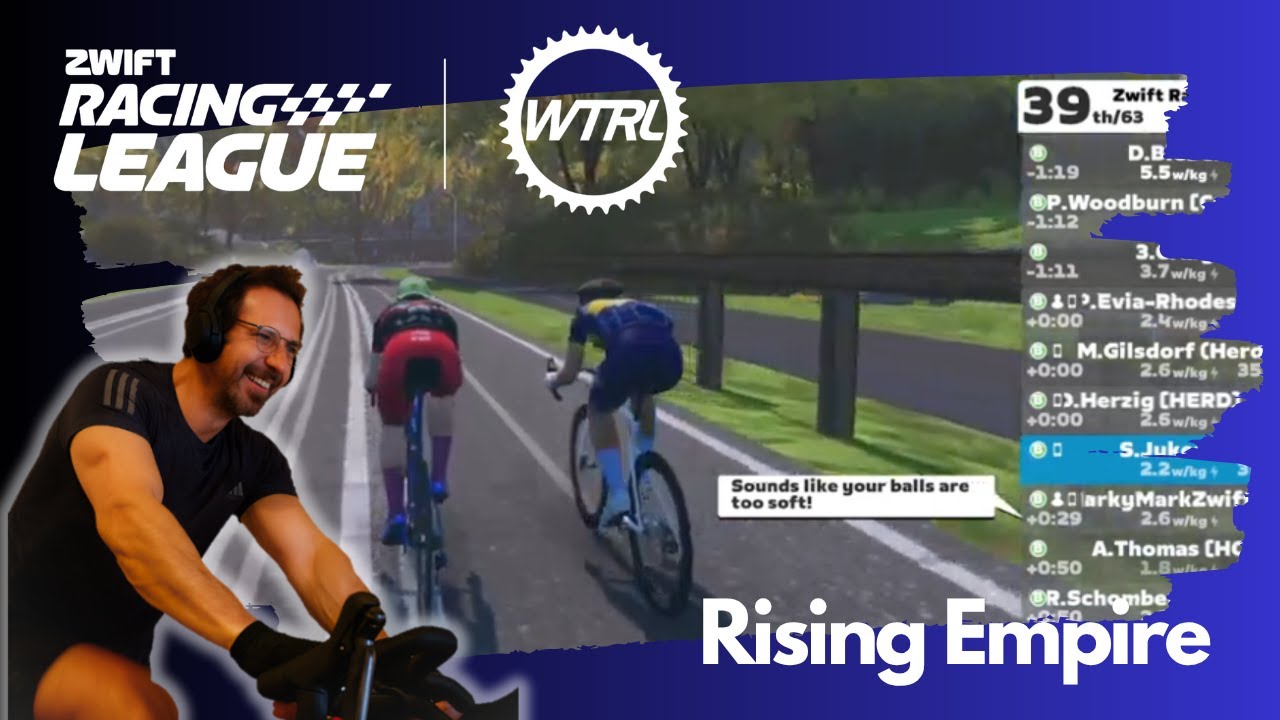 Keep Your Balls Firm and Momentum Steady | Zwift ZRL B1 Royal | Rising Empire | Rocker Plate Racing