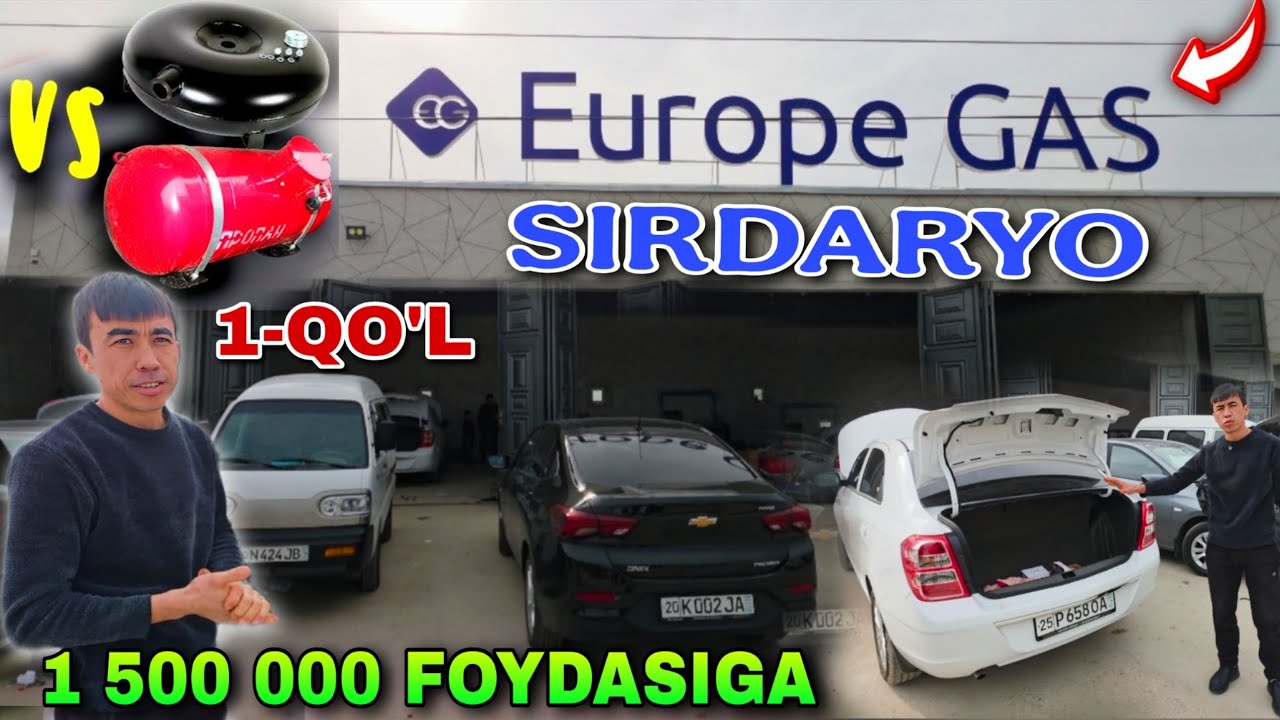9 февраля 2026 Europe Gas SIRDARYO METAN PROPAN ARGINAL NARXLARI ALDANIB QOLMANG 12.VILOYATGA 