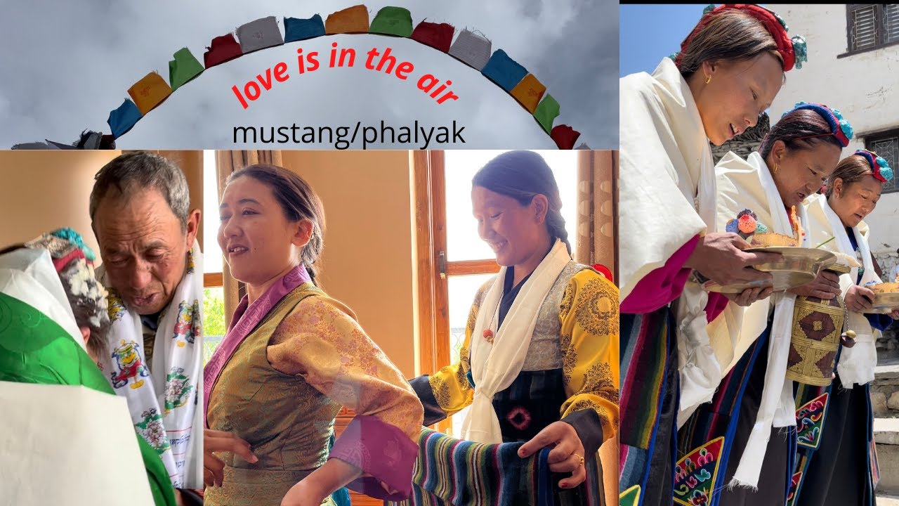 Wedding ceremony mustang, Phalyak ,Nepal