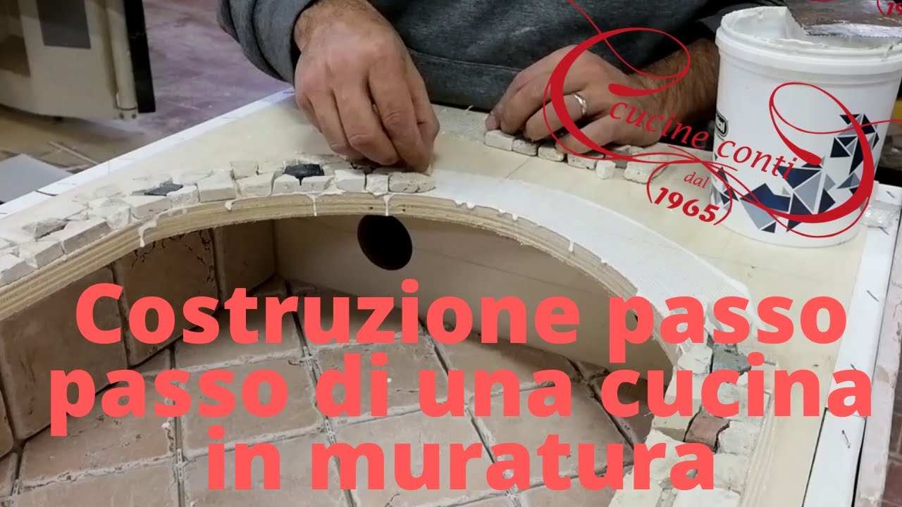 Costruzione di una cucina in Muratura