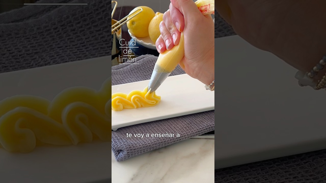 Curd de lim&oacute;n r&aacute;pido y f&aacute;cil